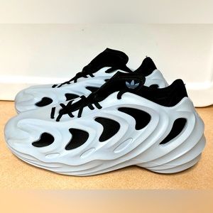 Adidas AdiFom Q Wonder  Gray Core Black Mens Size 8.5 Rare New Without Box